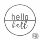 Welcome Seasons Circle -  Outdoor Home Decor Wreaths Front Door