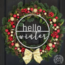 Welcome Seasons Circle -  Outdoor Home Decor Wreaths Front Door