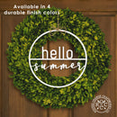 Welcome Seasons Circle -  Outdoor Home Decor Wreaths Front Door