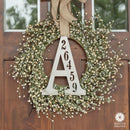 Letter Address Plaque - 3 Sizes - Metal Personalized Address Numbers for House