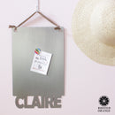 Magnet Board With Name - 2 sizes - Personalized Magnetic Board for Wall Decor
