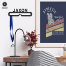 Ribbon Display Hanger - Personalized Sports Themed Tiered Ribbon or Award Holder