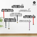 Award Rack - 30+ Styles - Medal Hanger Holder Display Rack for Awards or Ribbons