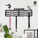 Multi-Sport Medal Hanger Display - Medal Holder Rack for Awards or Ribbons