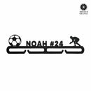 Multi-Sport Medal Hanger Display - Medal Holder Rack for Awards or Ribbons