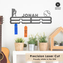 Multi-Sport Medal Hanger Display - Medal Holder Rack for Awards or Ribbons