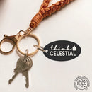 Think Celestial LDS Plaque - Ornament, Tabletop Sign, Wall Decor -  General Conference Christmas Ornament