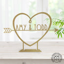 Conversation Hearts - Valentines Day Tabletop Decor Gift for Him or Her