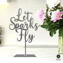 Love is Sweet Reception Decor - Rustic Wedding Decorations Love Sign