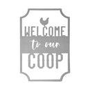 Farm Life Collection - Metal Chicken, Cow, and Bee Decorative Signs