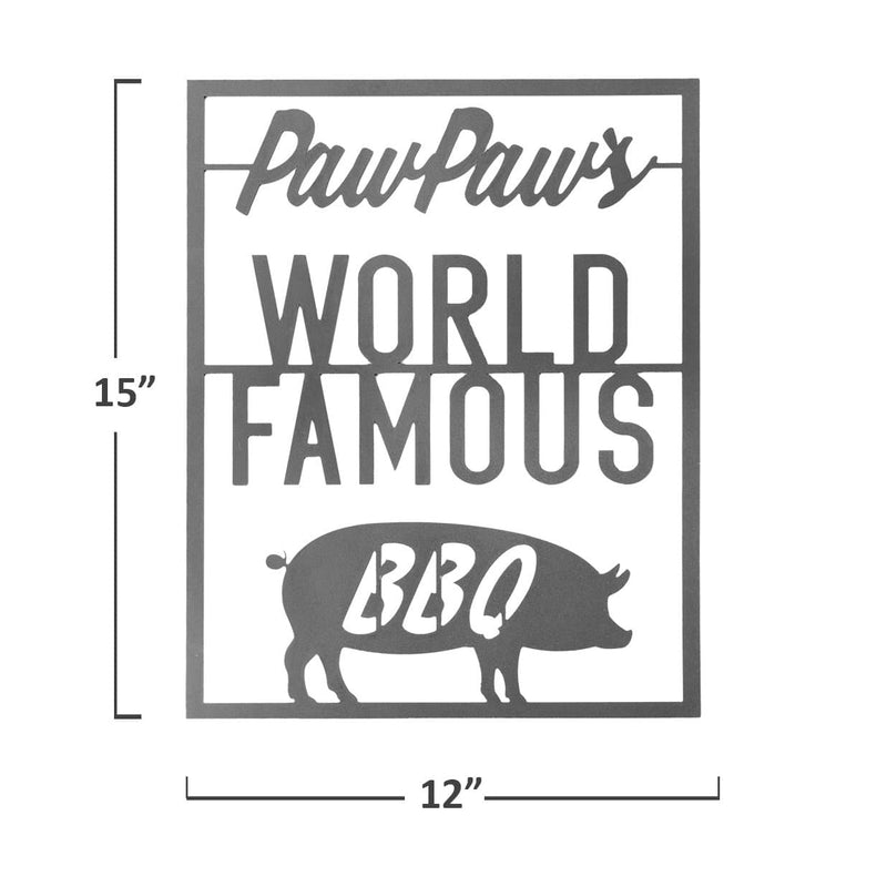 World Famous and Smokin Hot BBQ Collection - BBQ Grill House Decor