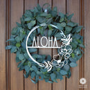 Flower Shop Collection - Personalized Family Custom Name Wall Sign for Wreath