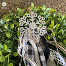 Wreath Badge - Customizable Wreath Accessories for Front Door