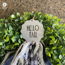 Wreath Badge - Customizable Wreath Accessories for Front Door