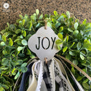 Wreath Badge - Customizable Wreath Accessories for Front Door