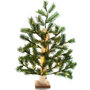 Rustic Birch Pole Christmas Tree