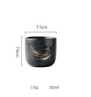 Rustic black ceramic sushi plate and bowl set dining room gold accent