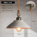 Rustic off white ceramic pendant light kitchen twisted rope trio