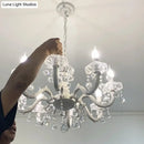White Crystal Chandelier