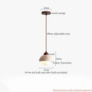 DecorBites™ Columnar Stone LED Pendant Lamp - Yellow Travertine - Nordic Minimalism