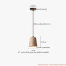 DecorBites™ Columnar Stone LED Pendant Lamp - Yellow Travertine - Nordic Minimalism