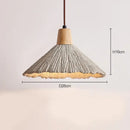 Rustic woven grayish brown designer pendant lamps collection bedroom