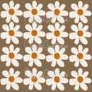Giant Daisy Flowers - Fabric Nursery Wall Art Decals