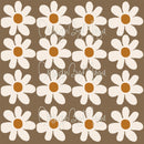 Giant Daisy Flowers - Fabric Nursery Wall Art Decals