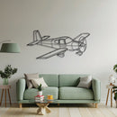 RV-10 Angle Metal Aircraft Wall Art - NCP0442