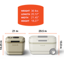 Solo Stove Windchill 30 + 10Ah Battery + Charger (Tan)