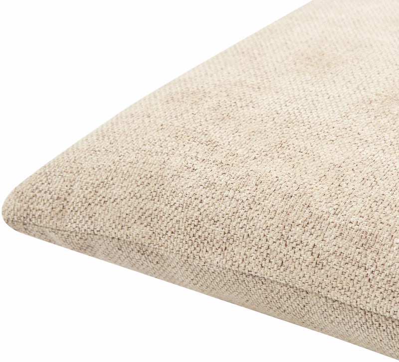 Reijo Tan Linen Look Accent Pillow