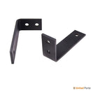Felicia 3355 Matte Black Double Barn Door with 12 Lites Clear Glass | Black Bypass Rail