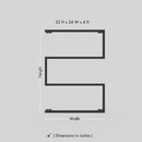 Wall Mounted Towel Holder for Bathroom