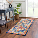 Istanbullu Orange Area Rug - Clearance