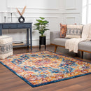 Istanbullu Orange Area Rug - Clearance