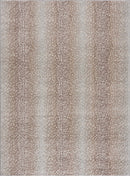 Pointblank Tan Leopard Print Rug
