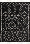 Thetford Black Berber Shag Rug - Clearance