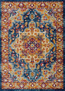 Istanbullu Orange Area Rug - Clearance