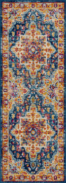 Istanbullu Orange Area Rug - Clearance