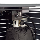 Aluminum 48-in Rectangular Propane Fire Table, Beads, Covers and Lid