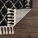 Thetford Black Berber Shag Rug - Clearance
