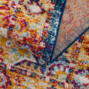 Istanbullu Orange Area Rug - Clearance