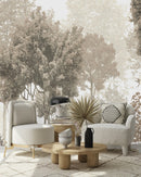 Fashionable Grey Forest Wallpaper
