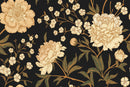 Voguish Vintage Floral Wallpaper