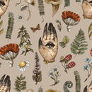 Mystical Hands Pattern Wallpaper
