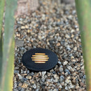 UNBP02 Stelvio Black Cast Brass In-Ground Well Light Low Voltage Landscape Lighting