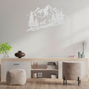 Mountain Horse Metal Wall Art – Western Wildlife Equestrian Home Decor