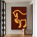 Safari Flare Illuminated Art