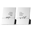 Safe and Wild Desktop Canvas