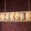Sakhra Alabaster Linear Chandelier